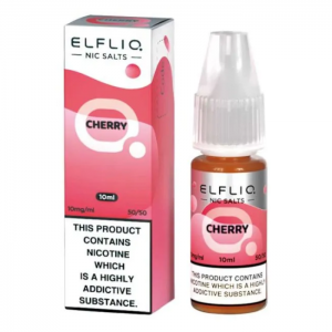 ELFLIQ - 10ml Nic Salt E-Liquid - Cherry